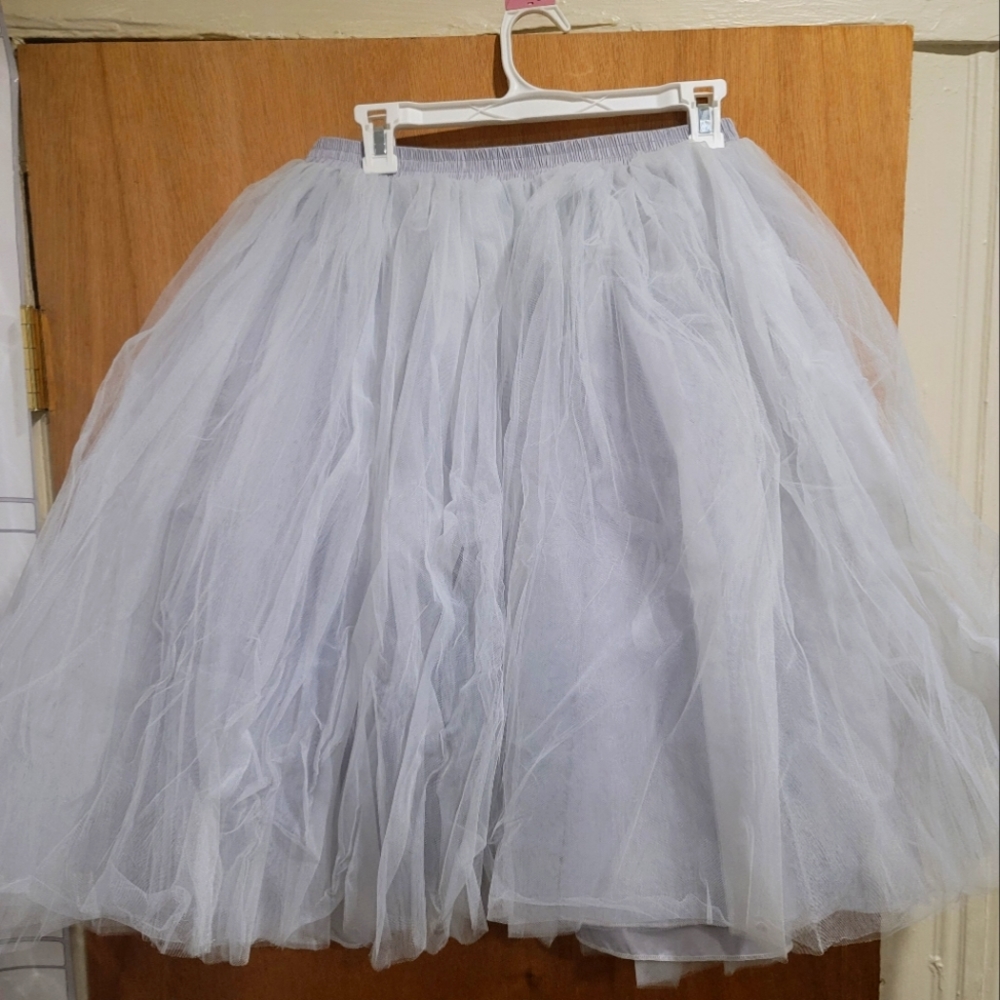 Women's Gray Tutu Skirt